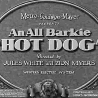 Hot Dog (1930) Starring Zion Myers on DVD