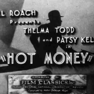 Hot Money (1935) Starring Thelma Todd on DVD
