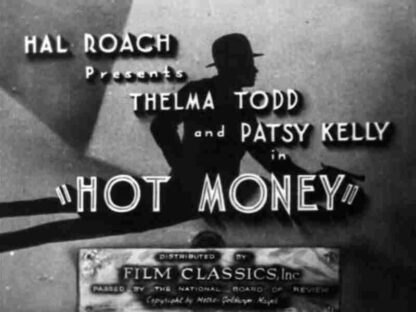 Hot Money (1935) Starring Thelma Todd on DVD