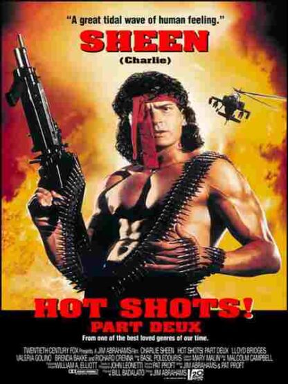 Hot Shots! Part Deux (1993) Starring Charlie Sheen on DVD - Image 2