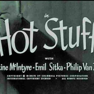 Hot Stuff (1956) Starring Shemp Howard on DVD