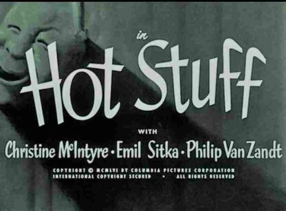Hot Stuff (1956) Starring Shemp Howard on DVD