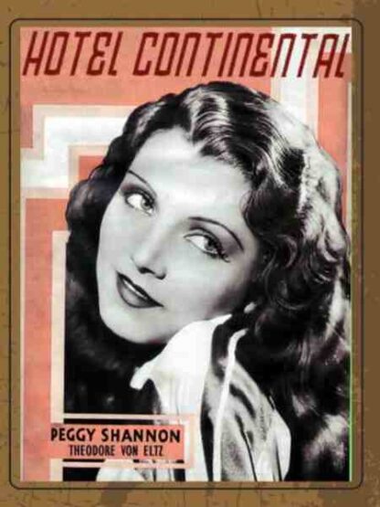 Hotel Continental (1932) Starring Peggy Shannon on DVD