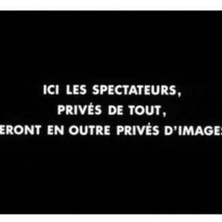 Howlings in Favour of De Sade (1952) with English Subtitles on DVD