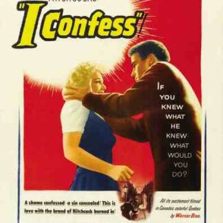 I Confess (1953) Starring Montgomery Clift on DVD