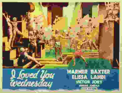 I Loved You Wednesday (1933) with English Subtitles on DVD