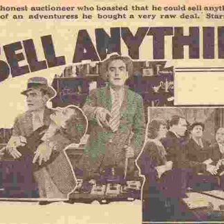 I Sell Anything (1934) Starring Pat O'Brien on DVD