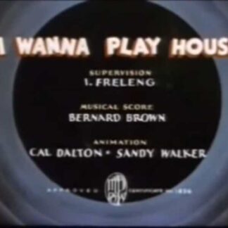 I Wanna Play House (1936) Starring Bernice Hansen on DVD