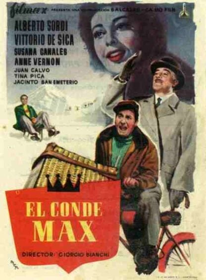 Il conte Max (1957) with English Subtitles on DVD - Image 2