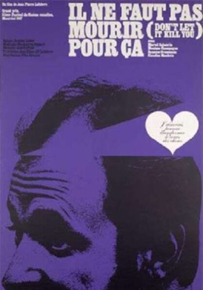 Il ne faut pas mourir pour ça (1967) with English Subtitles on DVD
