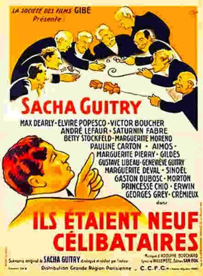 Ils étaient neuf célibataires (1939) with English Subtitles on DVD