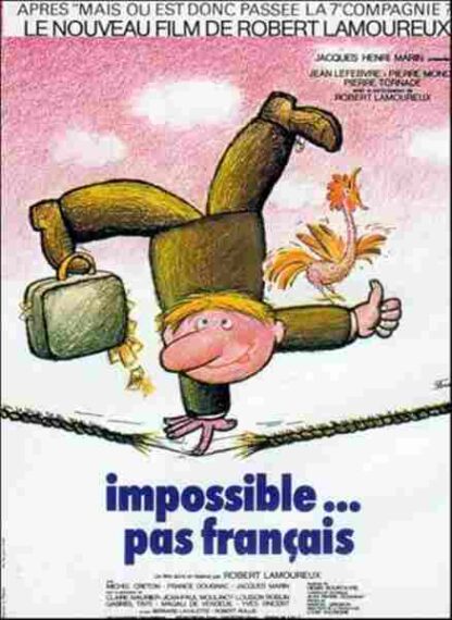 Impossible... pas français (1974) with English Subtitles on DVD