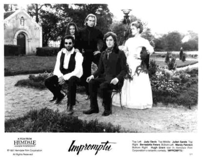 Impromptu (1991) Starring Judy Davis on DVD