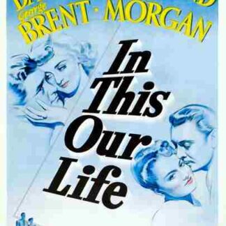 In This Our Life (1942) Starring Bette Davis on DVD