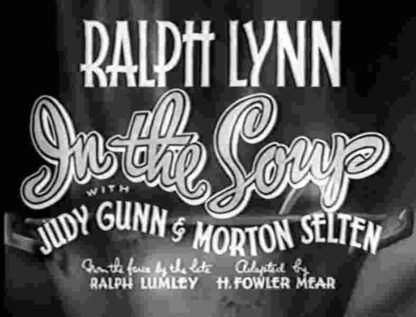 In the Soup (1936) Starring Ralph Lynn on DVD - Image 2