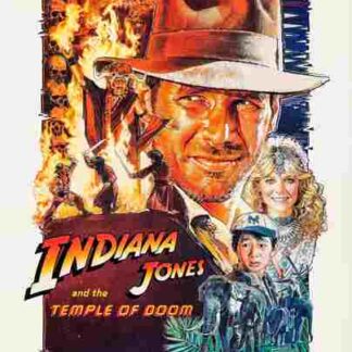 Indiana Jones and the Temple of Doom (1984) Starring Harrison Ford on DVD