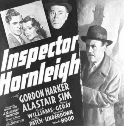 Inspector Hornleigh (1939) Starring Gordon Harker on DVD