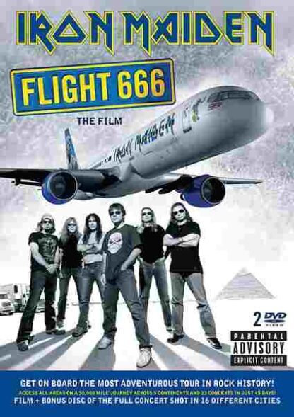 Iron Maiden: Flight 666 (2009) Starring Bruce Dickinson on DVD - Image 5