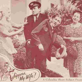 Jiggers, My Wife (1946) Starring Shemp Howard on DVD
