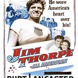 Jim Thorpe -- All-American (1951) Starring Burt Lancaster on DVD