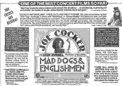 Joe Cocker: Mad Dogs & Englishmen (1971) Starring Joe Cocker on DVD - Image 4