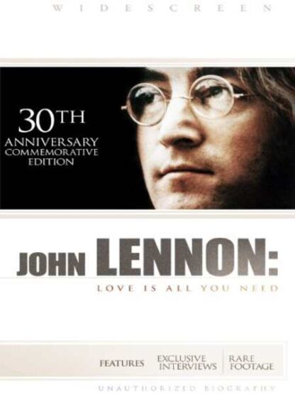 John Lennon: Love Is All You Need (2010) Starring The Beatles on DVD