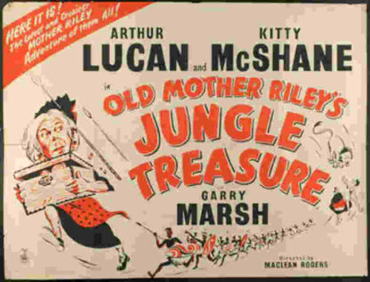 Jungle Treasure (1950) Starring Arthur Lucan on DVD - Image 4