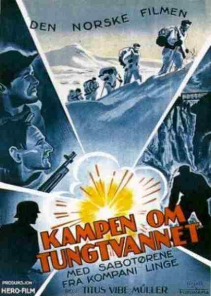 Kampen om tungtvannet (1948) with English Subtitles on DVD