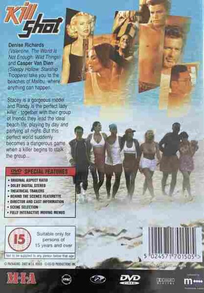 Kill Shot (1995) Starring Jack Scalia on DVD - Image 4