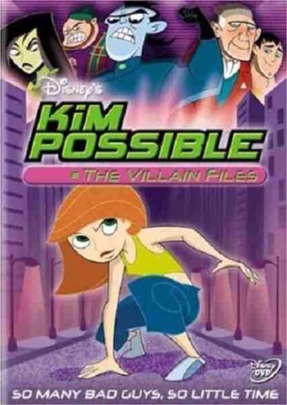 Kim Possible: The Villain Files (2004) Starring Christy Carlson Romano on DVD