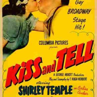Kiss and Tell (1945) Starring Shirley Temple on DVD