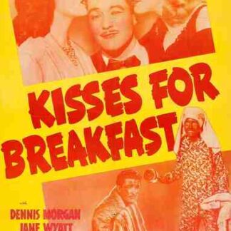 Kisses for Breakfast (1941) Starring Dennis Morgan on DVD