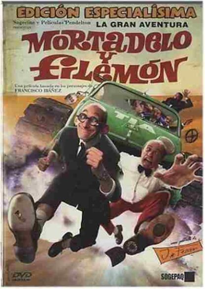 La gran aventura de Mortadelo y Filemón (2003) with English Subtitles on DVD