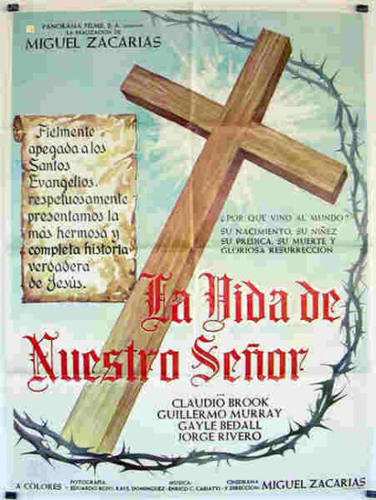 La vida de nuestro señor Jesucristo (1986) with English Subtitles on DVD - Image 3