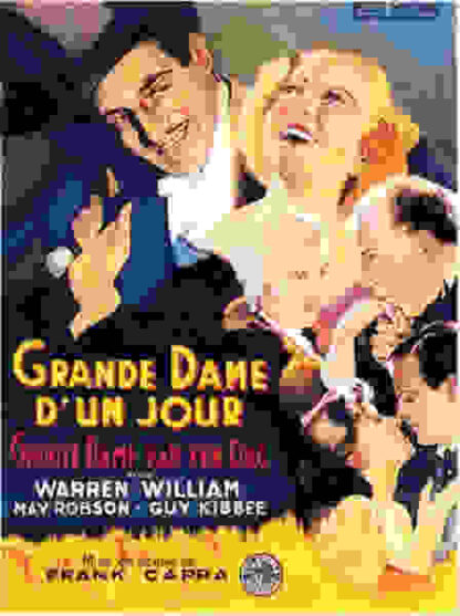 Lady for a Day (1933) Starring Warren William on DVD