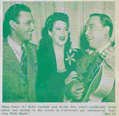Larceny with Music (1943) Starring Allan Jones on DVD - Image 2