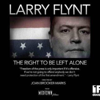 Larry Flynt: The Right to Be Left Alone (2007) Starring Larry Flynt on DVD