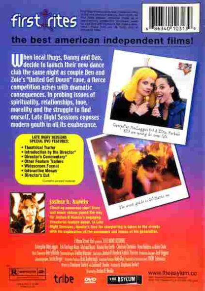 Late Night Sessions (1999) Starring Caterpillar MacLaggan on DVD - Image 2