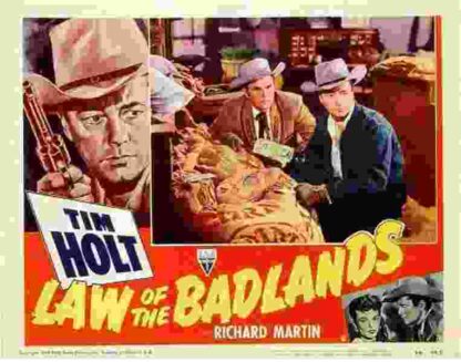 Law of the Badlands (1951) Starring Tim Holt on DVD - Image 3