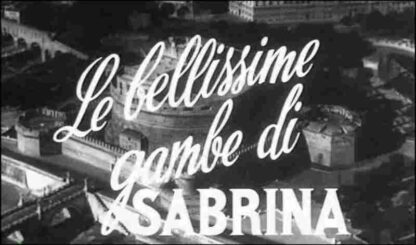 Le bellissime gambe di Sabrina (1958) with English Subtitles on DVD