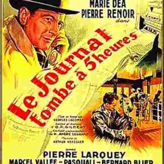 Le journal tombe à cinq heures (1942) with English Subtitles on DVD