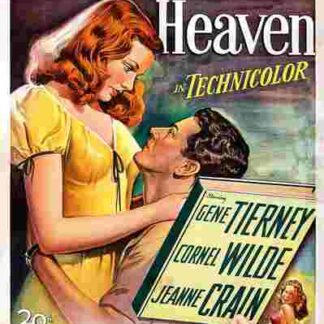 Leave Her to Heaven (1945) Starring Gene Tierney on DVD