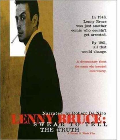 Lenny Bruce: Swear to Tell the Truth (1998) Starring Robert De Niro on DVD