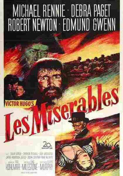 Les Miserables (1952) Starring Michael Rennie on DVD