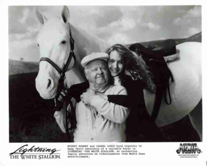 Lightning, the White Stallion (1986) Starring Mickey Rooney on DVD