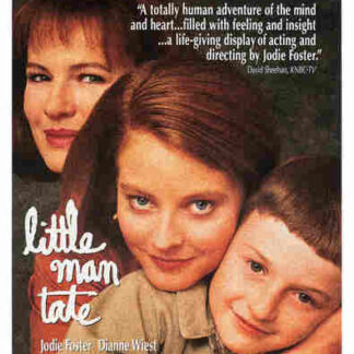 Little Man Tate (1991) Starring Jodie Foster on DVD