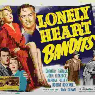 Lonely Heart Bandits (1950) Starring Dorothy Patrick on DVD