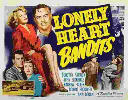 Lonely Heart Bandits (1950) Starring Dorothy Patrick on DVD