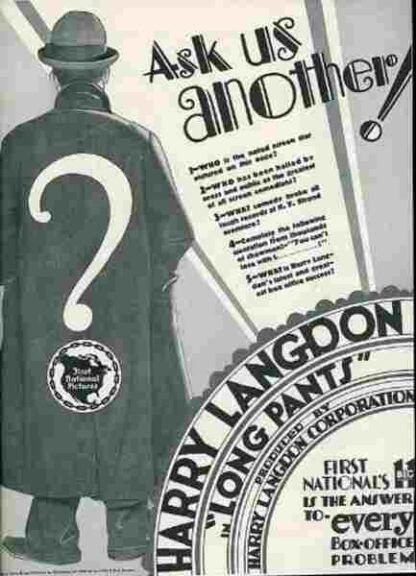 Long Pants (1927) with English Subtitles on DVD - Image 3