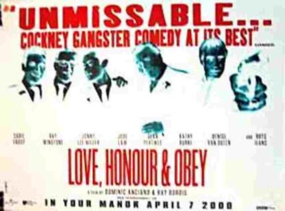 Love, Honor and Obey (2000) Starring Sadie Frost on DVD